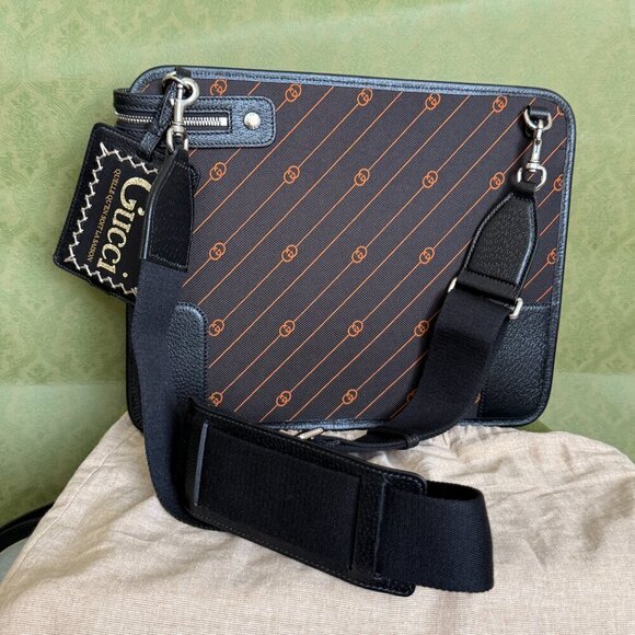 Gucci 752595 Unisex Interlocking Medium GG Messenger Bag - Picture 9 of 16